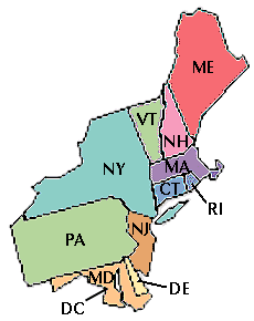 the northeast region