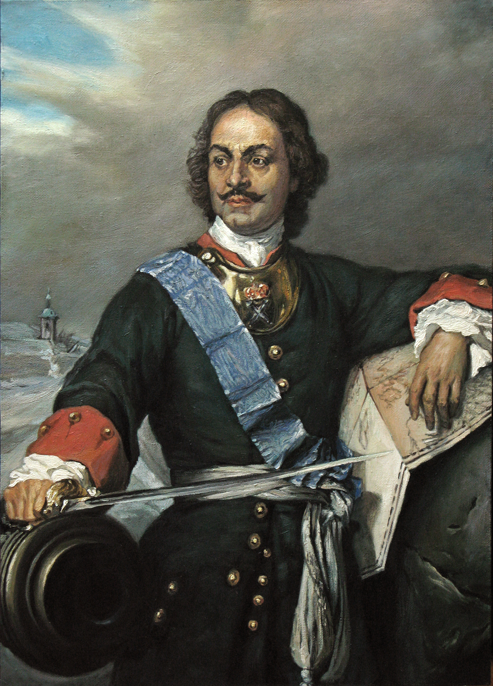 czar peter the great russian tsar r 1689 1725 he en