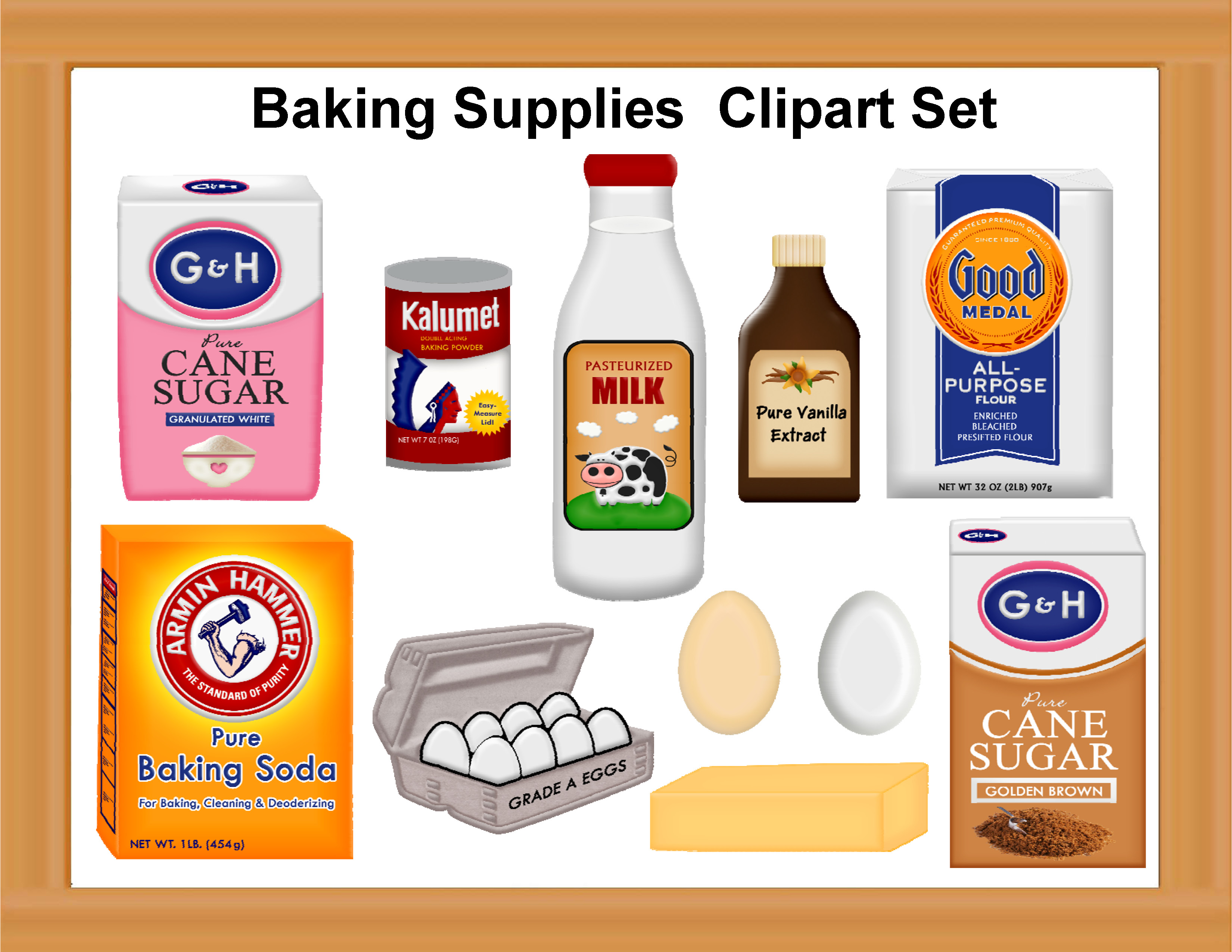 Baking Ingredients List