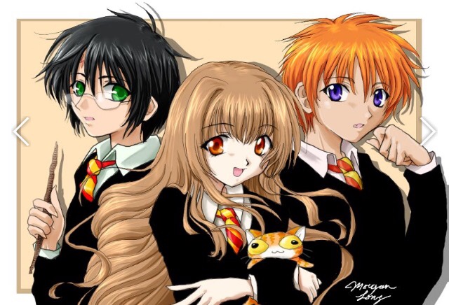 The Golden Trio Anime